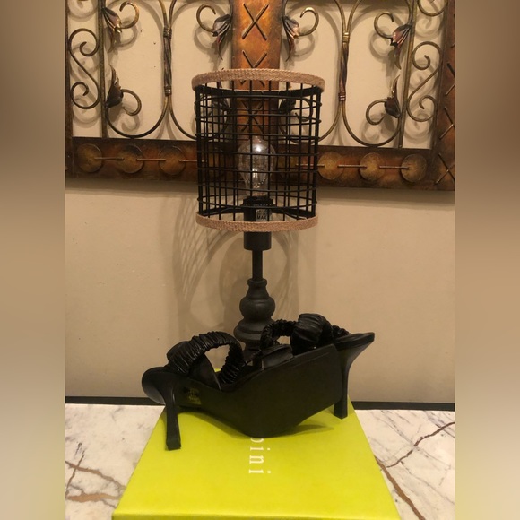 Black heeled sandals; size 7.5; straps are elastic; good stretch; - Picture 2 of 5